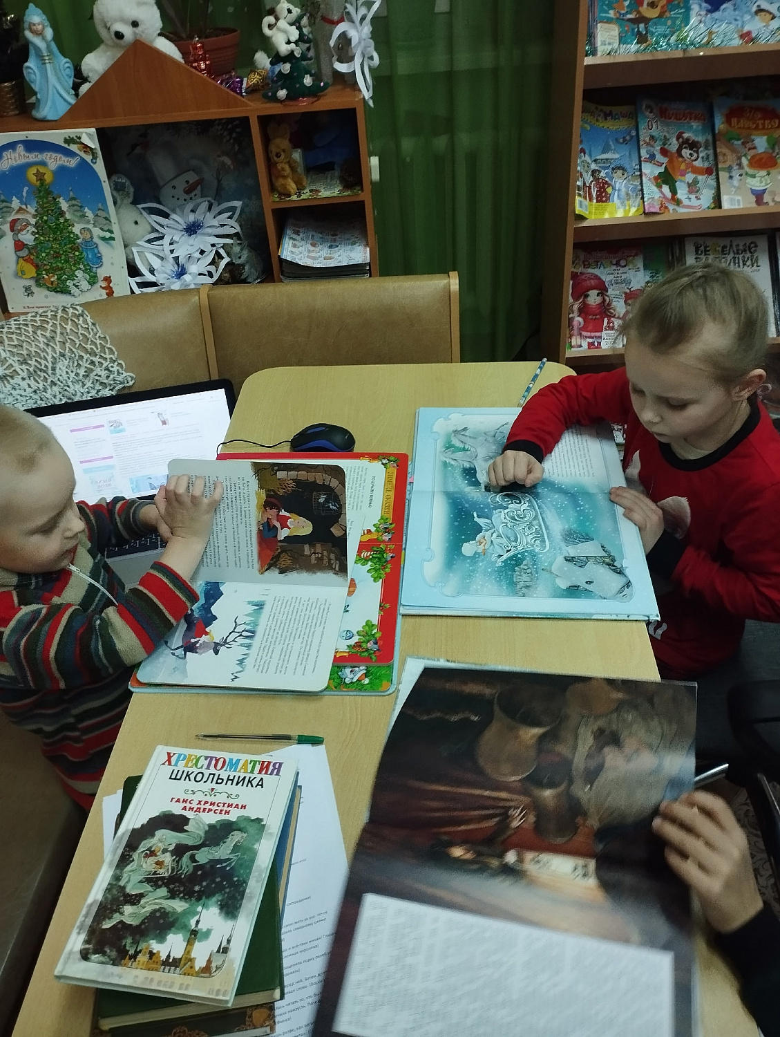 «Снежная Королева» пришла в гости: как наши ребята отметили зимний праздник