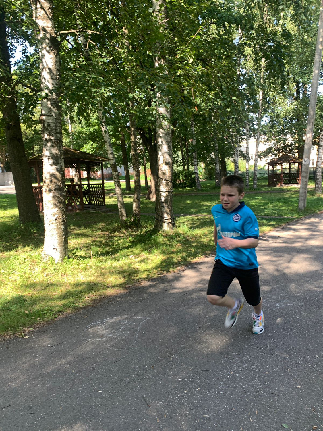 Участие в спортивном мероприятии "День Бегуна"